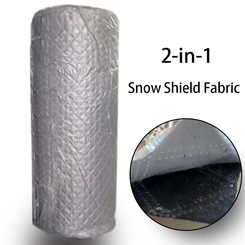 2-in-1 snow shield fabric